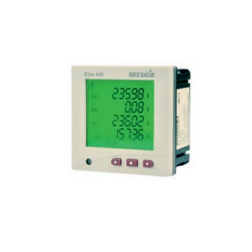Secure Elite 444 Multi-line Three-phase Panel Meter Without Module